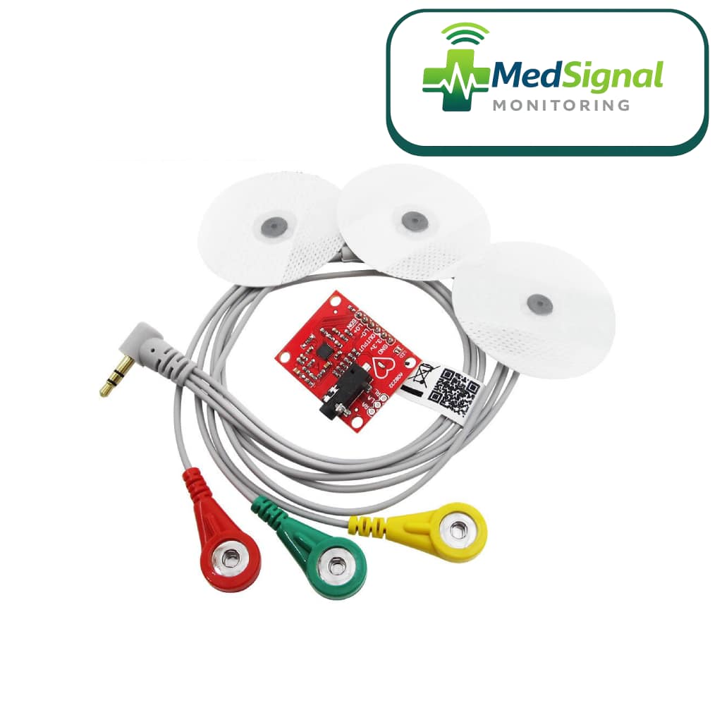AD8232 ECG Sensor Module Kit