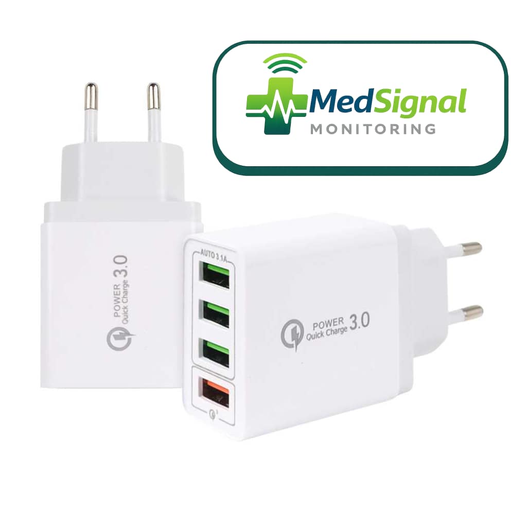 GROTIC Charger BK-376 QC3.0 4USB Port